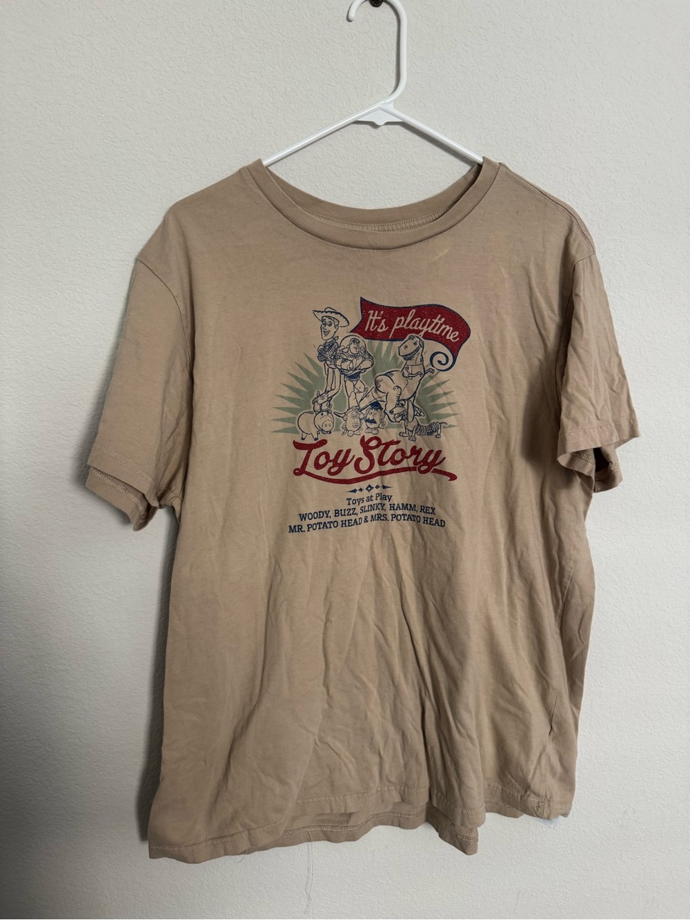 Disney Parks Exclusive It’s Playtime Toy Story Adult T-Shirt